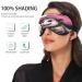 Possum Pink Cowboy Hat Sleep Mask | Light Blocking Eye Mask for Sleep Travel & Naps - Adjustable Cute Soft & Lightweight Blindfold for Men & Women - Buy Online on GoSupps.com