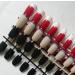 240pc Medium Square Press on Nails - Pink, White, Black, Nude | False Fake Nails for Women & Girls - Acrylic Nail Art Tips in 10 Colors - Buy Online on GoSupps.com