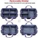 HOMEST Craft Organizer Tote Bag - Purple Art Caddy for Scrapbooking & Crafts Supplies - Buy Online on GoSupps.com