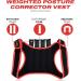 Posture Corrector Vest for Women | Adjustable Fit & Removable Weights | Improve Posture & Build Back Strength - Buy Online on GoSupps.com