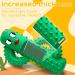 Rmolitty Indestructible Dog Toys - Durable Rubber Puppy Chewing & Squeaking Cactus Toy for Small to Medium Dogs - Buy Online on GoSupps.com