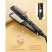 Wavytalk Wet to Straight Titanium Flat Iron - 1.7 Inch Professional Straightener with Dual Voltage & 50% More Protection - Black - Buy Online on GoSupps.com