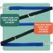 Dey Premium Dog Leash 2m - Adjustable 3-Way | For Small to Large Dogs | Air Mesh | Multiple Colors | Double Leash for Dogs & Cats | Blue M (2.5x200 cm) - Buy Online on GoSupps.com