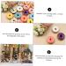 Uonlytech 20 Pcs Donut Decoration Blush Decor Bling Decor Lovely Ornament Child Accessories Earth Tones - Buy Online on GoSupps.com