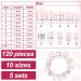 Maitys 120pc Short Square Rhinestone Flower Full Cover Press-On Nails - Glossy Acrylic Designs for Nail Salon & DIY Decoration - Women/Girls - Buy Online on GoSupps.com