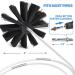 Holikme 50ft Dryer Vent Cleaner Kit - Flexible Lint Remover Brush for Efficient Vent Cleaning up to 50ft - Buy Online on GoSupps.com