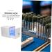Housoutil 1pc Grinding Drill Disinfection Box Nail Bit Nail Drill Bit Display Organizer Manicure Bit Display Nail Polish Stand Tool Stand White Grinding Head Acrylic 10.5x9cm White - Buy Online on GoSupps.com