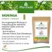 Moringa Woman capsules 500mg especially for women cycle balance menopause 6 months supply moringa cinnamon caraway fennel nutmeg natural and vegan 360 pieces by MoriVeda - Buy Online on GoSupps.com