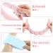 4 Pack Spa Headbands for Washing Face & Makeup Removal - Non-Slip Skincare Set with Headband & Wristband - Terry Cloth Puffy Headband in Pink & Blue - Buy Online on GoSupps.com