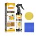 Beeswax Spray Furniture Polish Spray Natural Micro-Molecularized Beeswax Spray Cleaner with Sponge & Towel for Wood Furniture Restores Shine and Protects Surfaces