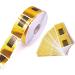 500 Self-Adhesive Nail Stencils for Gel Nails & Extensions - Golden Model Roll - Buy Online on GoSupps.com