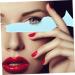 minkissy 4 Pi ces R gle De Beaut En Silicone Guide De L'applicateur Pour Les Yeux Outil Eye-liner Kit De Pochoir Sourcils Mascara Capacit Masque Cuill re Voyage Beaut Silicone 15X4.15CMx4pcs violetx4pcs - Buy Online on GoSupps.com