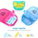ZIKEE Weekly Pill Organizer - 2 Times a Day AM PM Pill Box with 7 Detachable Cases - Blue - Buy Online on GoSupps.com
