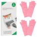 2-Pair Arthritis Compression Gloves for Rheumatoid & Osteoarthritis Relief - Fingerless Breathable Moisture-Regulating for Men & Women (Pink Size S) - Buy Online on GoSupps.com