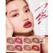 Lip Stain Marker Pen Set-4 Colors Hydrating Lip Stain Liquid Lip Liner Pencil Kit Matte Color Look Longlasting Waterproof Smudgeproof Natural Finish Precise Chisel Tip Smooth Makeup Gift for Women 4Pcs# - Buy Online on GoSupps.com