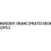TruRoots Organic Sprouted Green Lentils - 10oz (Pack of 6) - USDA Organic & Non-GMO - Buy Online on GoSupps.com