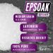 Epsoak Sport Lavender Epsom Salt - 5 lbs. Therapeutic Soak for Athletes with Essential Oil - Bulk Bag - Buy Online on GoSupps.com