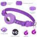 Buy Reflective Airtag Cat Collar with Holder & Bell - Safe Adjustable Design for Kittens & Puppies (Purple) | International Shipping Available - Buy Online on GoSupps.com