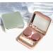 Buy FCSHFC Cute Metallic Contact Lens Case | Stylish Storage Box for Girls | Durable & Compact Companion - Buy Online on GoSupps.com