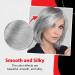 Silver Grey Natural Hair Colour Cream Unisex Hairstyle Temporary Colour DIY Fashion Permanent Light Grey - Buy Online on GoSupps.com