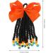 FRCOLOR Wigs Beaded Hair Extension Braided Hair Extensions Wig Braided Wig Ponytail Hair Extensions Ponytail Hair for Braiding Bow Braid Wig Chemical Fiber Child Bow Tie Hair Accessories Orange - Buy Online on GoSupps.com