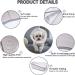 MEISIO Collar Soft Cotton Protective Cat Cone Dog Cone Adjustable Cat Cone Pet Recovery Collar Pet Cone Collar .After Surgery Recovery to Prevent from Biting Scratching (M) 66*33cm - Buy Online on GoSupps.com