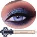 OVIQERKI 12 color eyeshadows stick shimmer Highlighter waterproof eyeshadow pen Colour pop eye makeup (Silver gray 10)