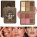 Cream Concealer Palette - 12 Contouring Colors in Face Palette Cream Contouring | Recommended Use: To create a natural base makeup look adding dimension to - Buy Online on GoSupps.com