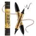 Wvu Wvo Eyebrow Pencil Water Resistant 2in1 DualEnd Microblading Liquid Eyeliner SmudgeProof Eyebrow Pencil Can Lightly Natural Eyebrow Color