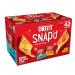 Cheez-It Family Favorite Snap'd Snack Crackers Variety Pack Perfect For Kids And Adults - 42 x 0.75 oz