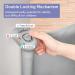 Momcozy Retractable Baby Gate | 33 Tall | Extends up to 55 Wide | Child Safety Gate for Stairs, Doorways, Indoor & Outdoor - Grey - Buy Online on GoSupps.com