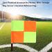 2Pcs Water Proof Linesman Referee Flags for Soccer Football Match with Storage Bag - 13.78'' x 13.78 - Buy Online on GoSupps.com