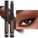 Eyeshadow Stick Soft Creamy Matte Shimmer Eye Shadow Pencil Crayon Highlighting Pigmented Shiny Eyeshadow Pencil Waterproof Classy Shimmer Eye Shadow Sticks Set (#15)