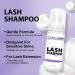 Lash Cleanser Kit with Rose Extract - 60ml, Oil & Sulfate Free for Salon and Home Use - Buy Online on GoSupps.com