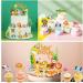 16-Piece Jungle Safari Cake Decorations for 2nd Birthday - Forest Animals & Happy Birthday Topper for Girls - Buy Online on GoSupps.com