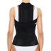 ORTONYX TLSO Full Back Support Brace with Removable Dorso-Lumbar Pad - Lightweight Breathable - Pain Relief Thoracic Kyphosis Herniated Disc / ACHB5248-XXL XX-Large Black
