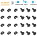 Ficero 12 PCS Mlok Screws and Nuts Replacement Sets - M-Lok Rail Mount Accessories with Allen Wrench - Buy Online on GoSupps.com