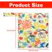 Rumyve Diaper Storage Bag - Waterproof, Washable, Portable Wet/Dry Bag for Travel - Flower Design - Buy Online on GoSupps.com