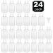 HULISEN 24 Pack 2 oz Clear Empty Hand Sanitizer Bottles | Travel Size Containers with Flip Cap | Refillable for Hand Sanitizer - Baby Shower Favor | Not for High Viscosity Liquids - Buy Online on GoSupps.com