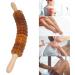 15-Roller Trigger Point Massager for Muscle Relaxation & Lymphatic Drainage - 360 Rotation (Yellow) | International Shipping Available - Buy Online on GoSupps.com