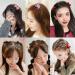 12Pcs Small Bow Princess Hair Claw Clips for Thin/Medium Thick Hair - Mini Crown Hair Accessories for Women Girls - Buy Online on GoSupps.com