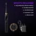 Evo BLP-1 Gold Edition Black Panther Electric Toothbrush - Best Rechargeable Sonic Toothbrush for Adults Marvel Comics Gift for Men Waterproof LCD Touchscreen 5 Cleaning Modes - Buy Online on GoSupps.com