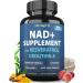 NAD Supplement with Resveratrol & Urolithin-A, Anti-Aging Complex for Women & Men. Liposomal NAD Plus, 1000mg NAD+ Booster, NMN Alternative for Energy & Healthy Aging, USA 60 Count (Pack of 1)