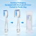 Buy Seago SG513/SG977/SGEK6/DT-K6 Electric Toothbrush Replacement Brush Heads - 10 Pack for Kids (Blue Medium) - International Shipping Available - Buy Online on GoSupps.com