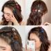 Shop Nalakey Double Retro Hair Clips - 6pcs Twist Braid Hairpins for Women & Girls | Perfect Double Pony Hairstyles - Buy Online on GoSupps.com