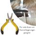 Hair2Heart Microring Extensions Pliers - Yellow Hair Extensions Attachment & Removal Tool - Buy Online on GoSupps.com