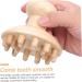 Healeved Wooden Massage Comb - Scalp Gua Sha Head Massager for Hair Washing & Dandruff Relief | Creative Beech Hand Massage Device for Adults & Kids - Buy Online on GoSupps.com