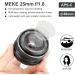 Meike 25mm F1.8 APS-C Wide Angle Lens for Sony E Mount Mirrorless Cameras - Buy Online on GoSupps.com