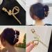 Gold Large Claw Clips for Thick Hair - Strong Hold Non-Slip Hair Clips (8 PCS) - Buy Online on GoSupps.com