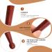 Xianzhaneu 3-Piece Wooden Massage Stick Set - Deep Tissue Roller for Ears Shoulders Back & Legs | Sore Muscle Relief & Relaxation - Buy Online on GoSupps.com